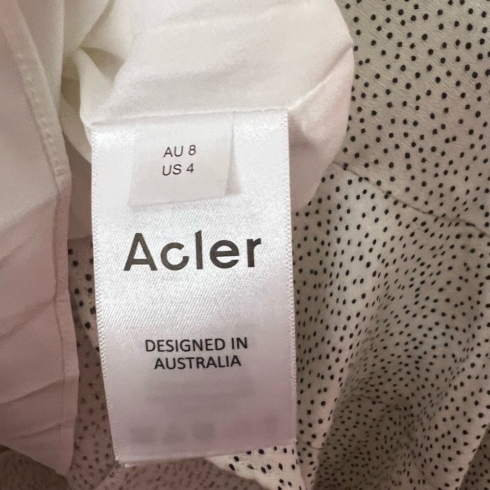 Acler Acler Wickham Dot‎ Dress Sz US 4 NWT - Picture 13 of 14